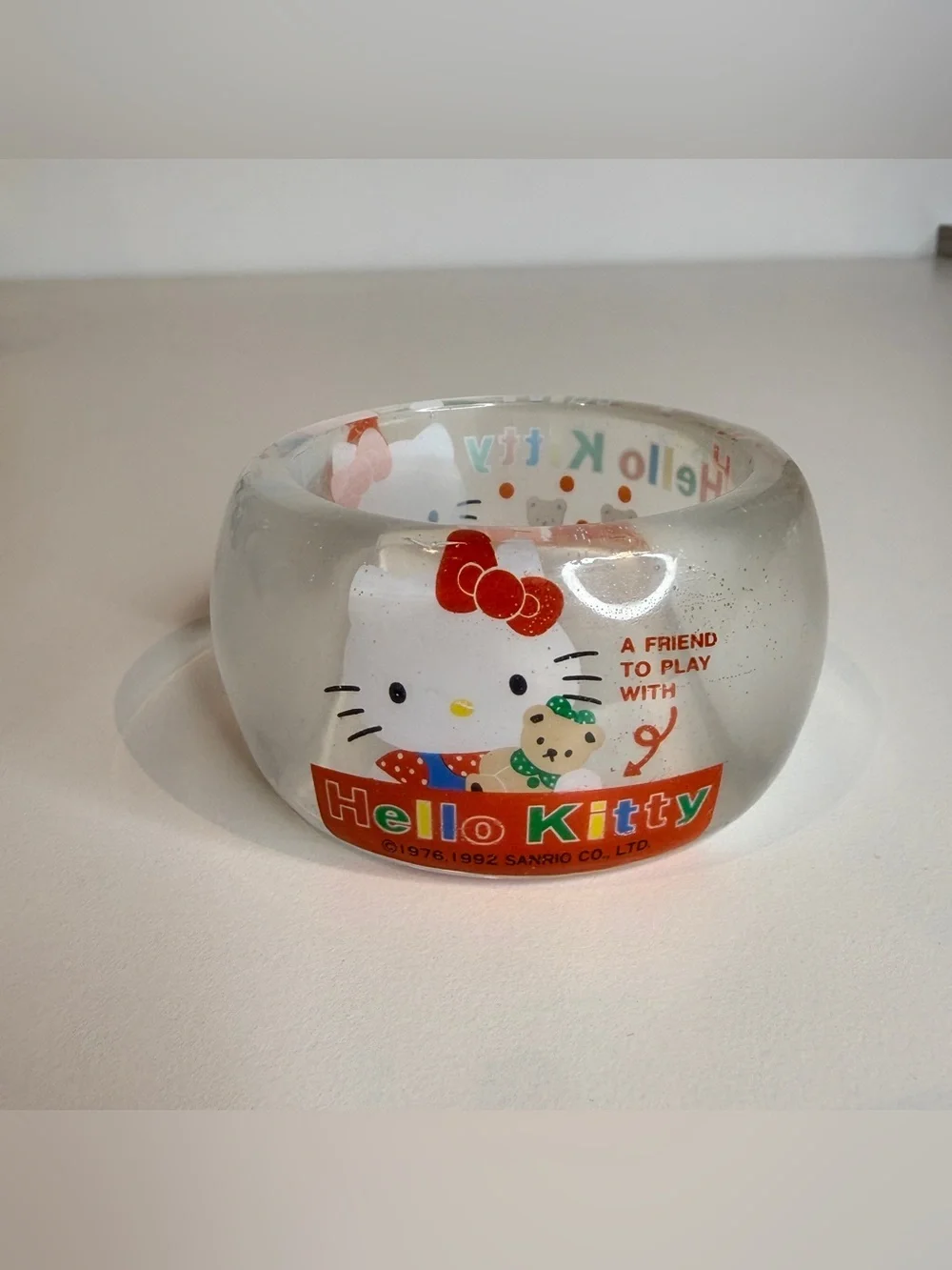 Hello Kitty resin bangle